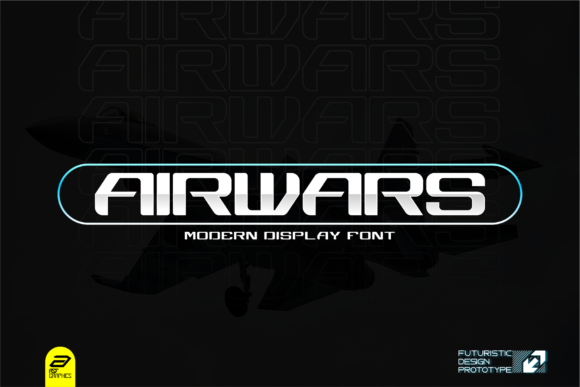 Airwars: A Futuristic Display Font That Anchors Editorial Mood
