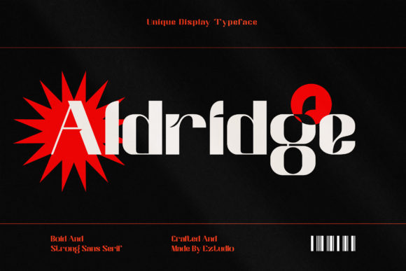 Aldridge: A Bold, Modern Display Font That Actually Works