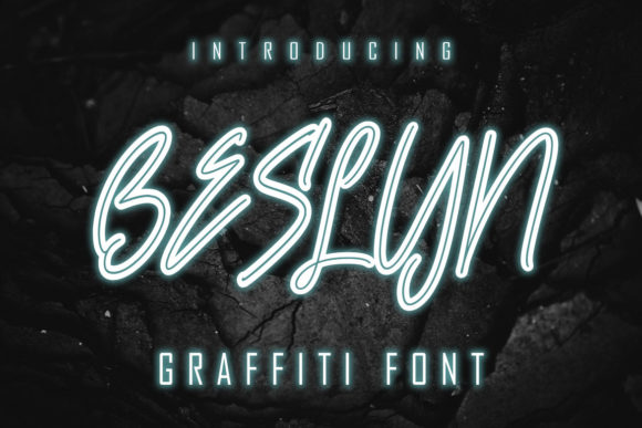 Beslyn: A Graffiti-Styled Display Font That Feels Alive