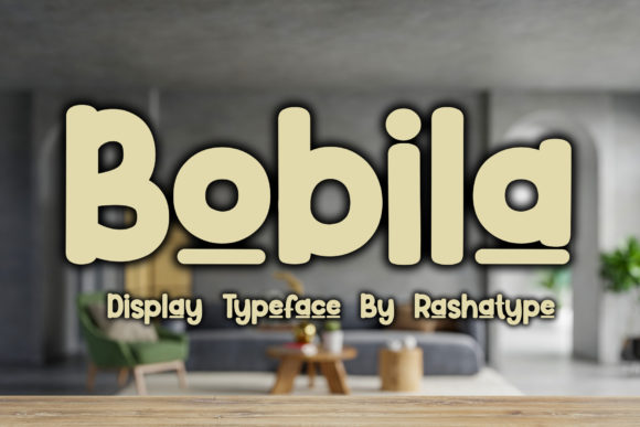 Bobila: A Display Font That Breathes Quiet Confidence