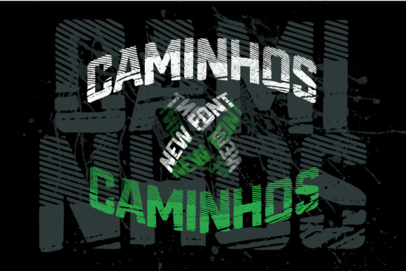 Caminhos: A Bold Display Font for Scroll-Stopping Marketing