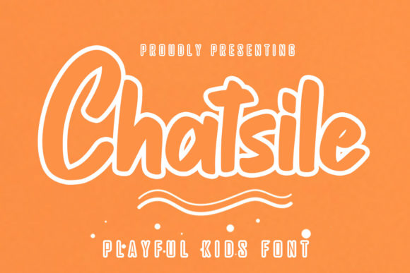 Chatsile: A Retro-Urban Display Font That Lands With Intent