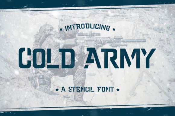 Cold Army Font: A Bold, Geometric Display Typeface for Modern Branding