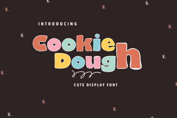 Cookie Dough: A Playful Display Font for Web Designers