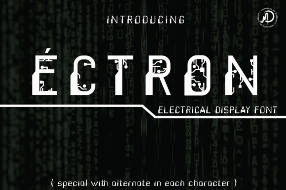 Ectron: A Robotic Display Font That Actually Works