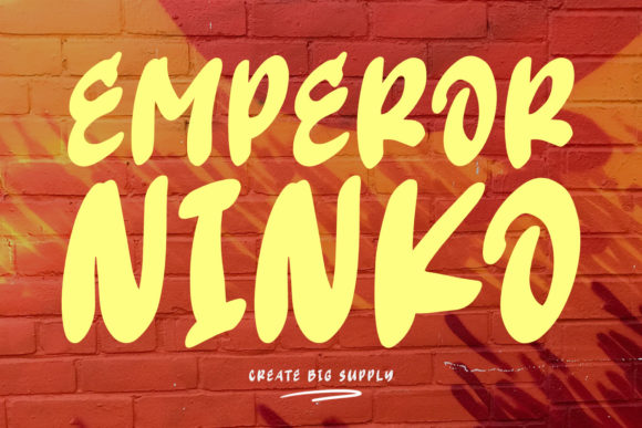 Emperor Ninko: A Display Font with Urban Calm