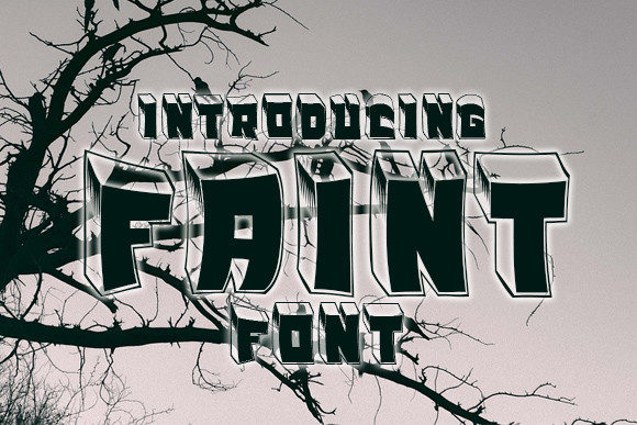 Faint: A Thoughtful Display Font for Editorial Moments