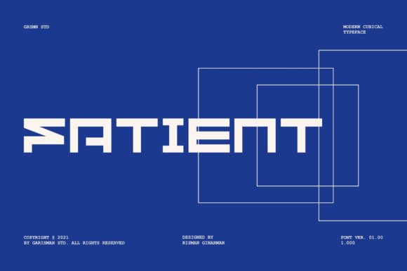 Fatient: A Bold Display Font That Makes Handmade Products Shine