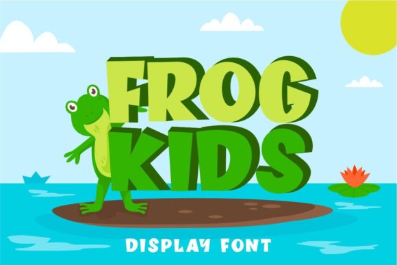 Frog Kids: A Playful Display Font That Delivers Personality