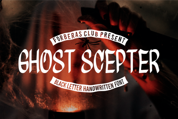 Ghost Scepters: A Display Font That Gives Your Brand Instant Character