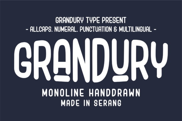 Grandury: A Display Font That Feels Like a Thoughtful Pause