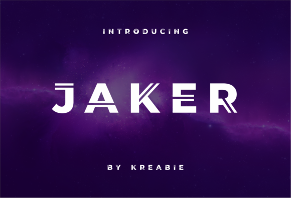 Jaker: A Bold Display Font for Modern Web Design