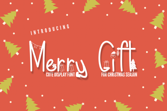 Merry Gift: A Chalkboard-Style Display Font That Feels Genuinely Human