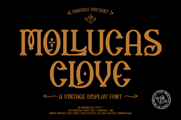 Mollucas Clove: A Bold Display Font That Commands Attention