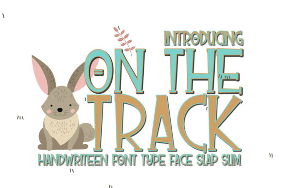 On the Track Font: A Whimsical Display Typeface for Memorable Branding