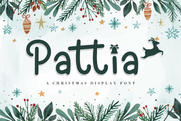 Pattia: A Festive Display Font for Scroll-Stopping Campaigns