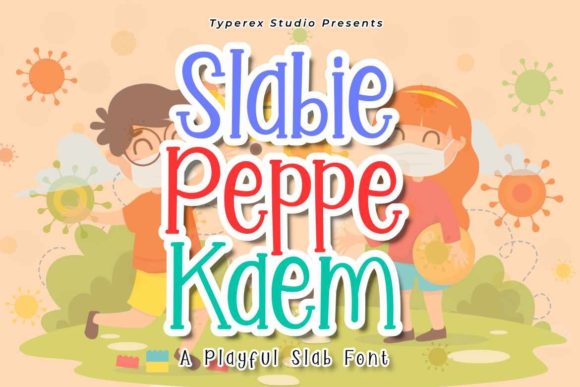 Slabie Peppe Kaem: A Playful Display Font That Stands Out in Fast-Scrolling Feeds