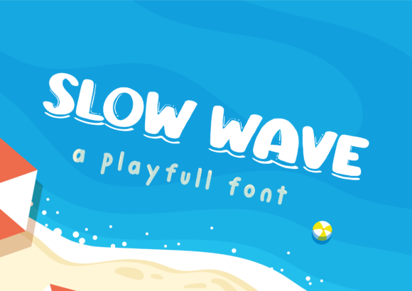Slow Wave: A Playful Display Font That Makes Your Brand Feel Human