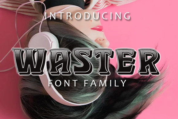 Waster: A Bold Display Font That Makes Branding Feel Alive