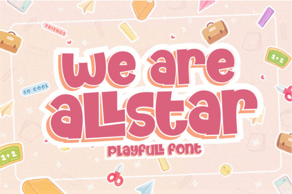 We Are Allstar: A Bold Display Font for Impactful Web Headlines